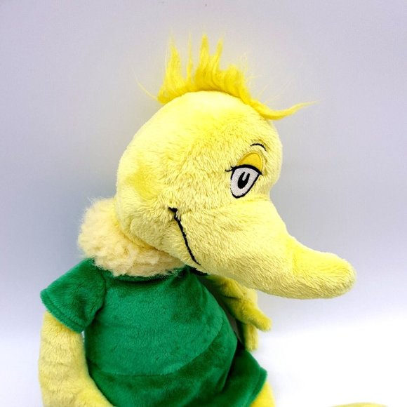 Dr Seuss Oh The Things You Can Think Kohls Cares Plush Toy Sneetch 17" - Picture 2 of 12
